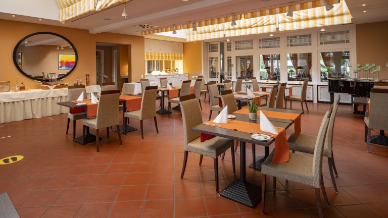 Ontbijtzaal - Sonnenresort Huttmann