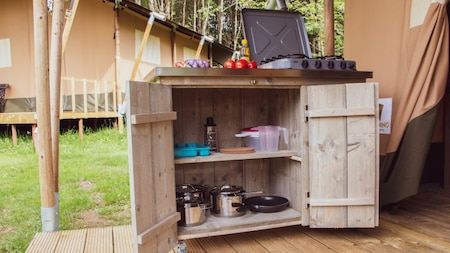 Küche - Vodatent Camping Sretanwolf