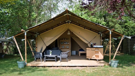 Buitenaanzicht - Vodatent Camping Leef!