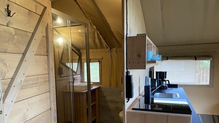 Badkamer - Vodatent Camping Natuurlijk de Veenhoop