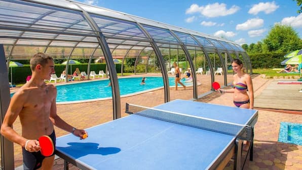 Tafeltennis - Villatent Camping Au Clos de la Chaume