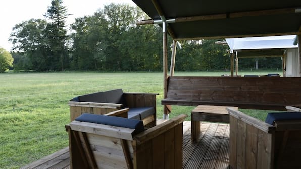 Terras - Vodatent Glamping Mooirust