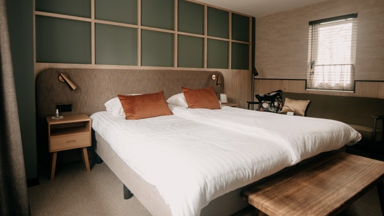 Welsh kamer met bad - Witte Berken Natuurhotel