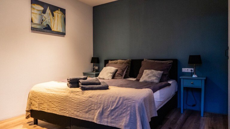 Doppelzimmer – Übernachtung mit Frühstück in Lomm, Übernachtung mit Frühstück