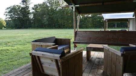 Terras - Vodatent Glamping Mooirust