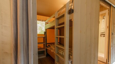 Slaapkamer  - Vodatent Glamping Mooirust