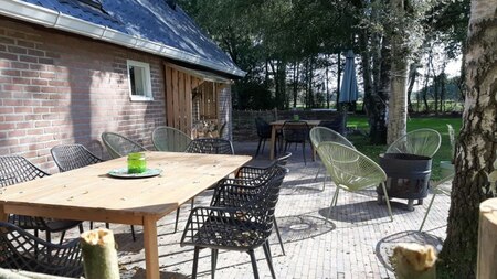 Terras - Camping Elperhof