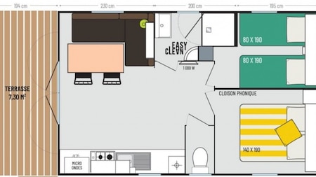 Plattegrond - Camping Elperhof