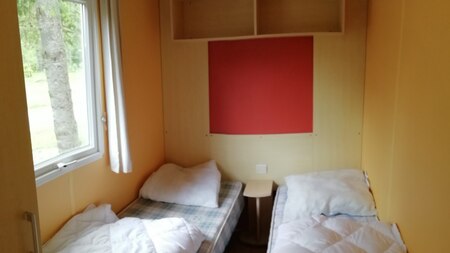 Slaapkamer - Vodatent Camping le Paradou