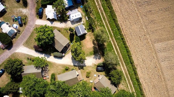 Luchtfoto - Villatent Camping Les Bois du Bardelet