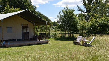 Safaritent - Vodatent Charmecamping Domaine Blue Celeste