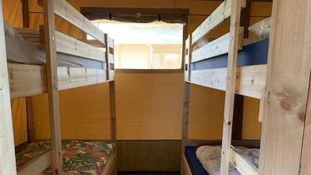 Slaapkamer - Vodatent Casa en Glamping Sorriso