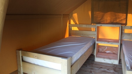 Slaapkamer - Vodatent Camping Pittoresque
