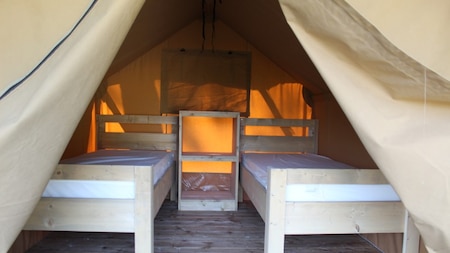 Slaapkamer - Vodatent Camping Pittoresque