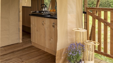 Keuken - Vodatent Camping Pittoresque