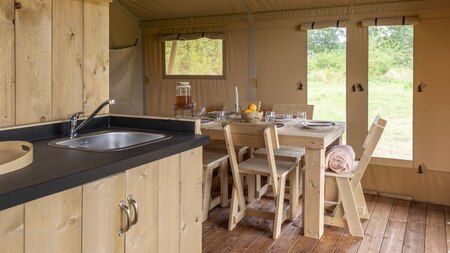 Keuken - Vodatent Camping Pittoresque