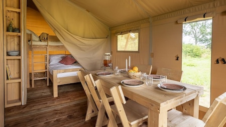 Slaapkamer - Vodatent Camping Pittoresque