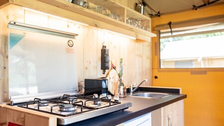 Keuken - Vodatent Camping Pittoresque