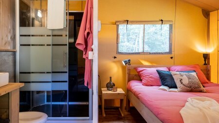 Slaapkamer - Vodatent Camping Pittoresque