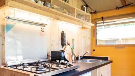 Keuken - Vodatent Camping Pittoresque