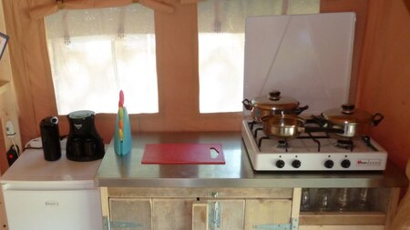 Keuken - Vodatent Camping Pittoresque