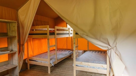 Slaapkamer - Vodatent Camping Pittoresque
