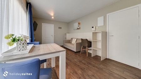 Wohnzimmer - Holiday Suites De Haan