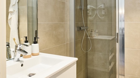 Badkamer - Holiday Suites Nieuwpoort Badkamer - Holiday Suites Nieuwpoort