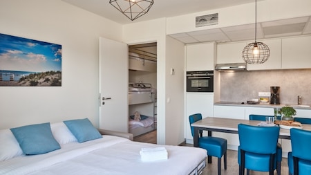 Wohnzimmer - Holiday Suites Nieuwpoort