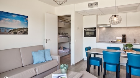 Wohnzimmer - Holiday Suites Nieuwpoort