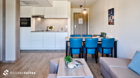 Wohnzimmer - Holiday Suites Nieuwpoort