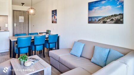Wohnzimmer - Holiday Suites Nieuwpoort
