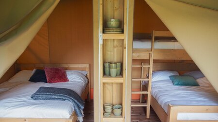 Slaapkamers - Vodatent Camping Pittoresque