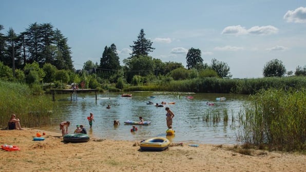 Strand - Villatent Camping Lestaubière