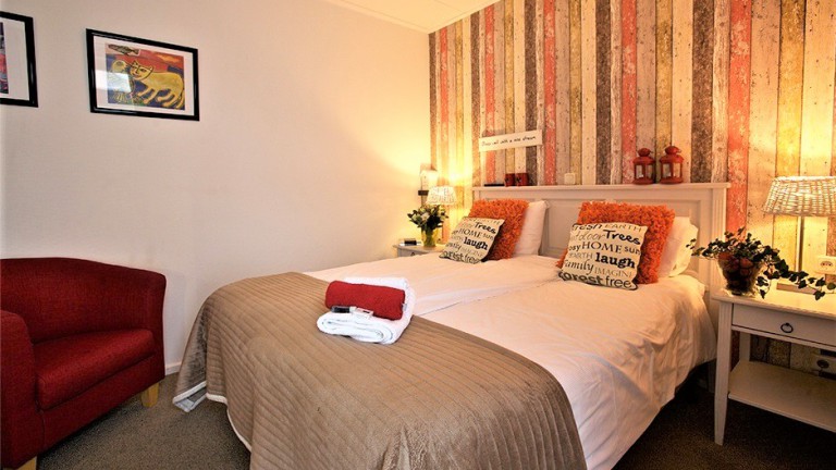 Luxe twin kamer met terras - Bed and Breakfast Pension Perruque