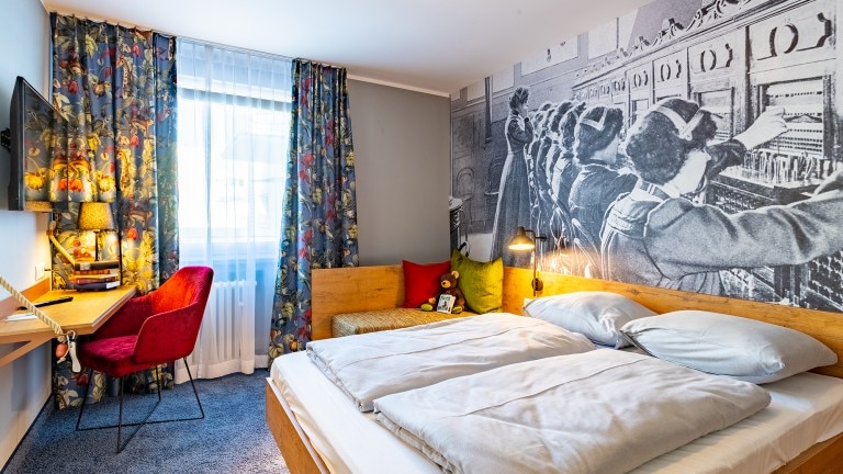 Gemütliches Zimmer – TinyTwice Hotel Bonn