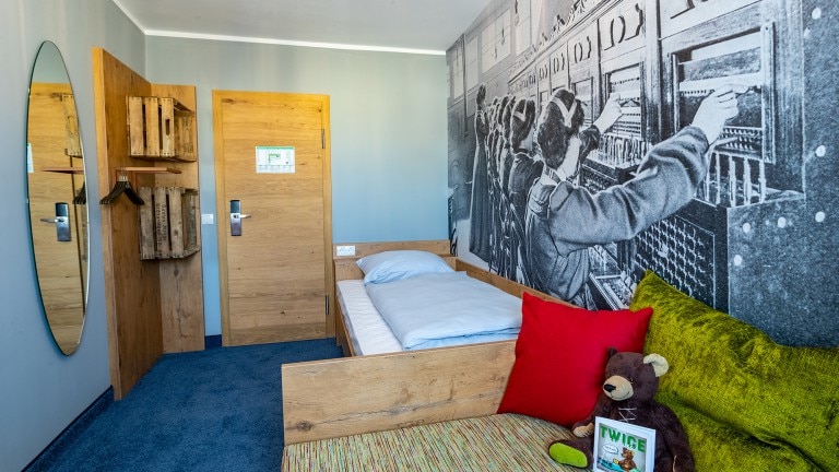 Kleines Zimmer – TinyTwice Hotel Bonn