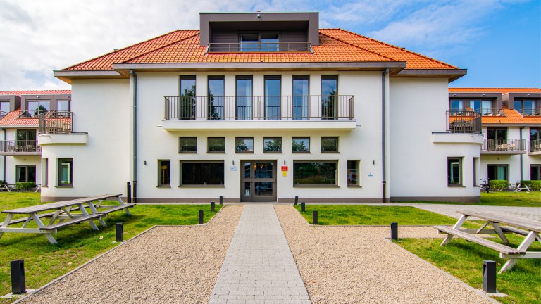Eingang - Holiday Suites Westende