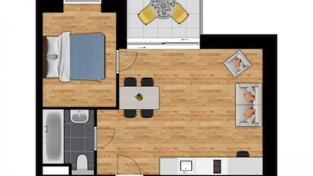 Plattegrond - Holiday Suites Westende Plattegrond - Holiday Suites Westende
