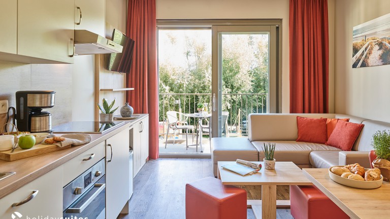 Woonkamer - Holiday Suites Westende