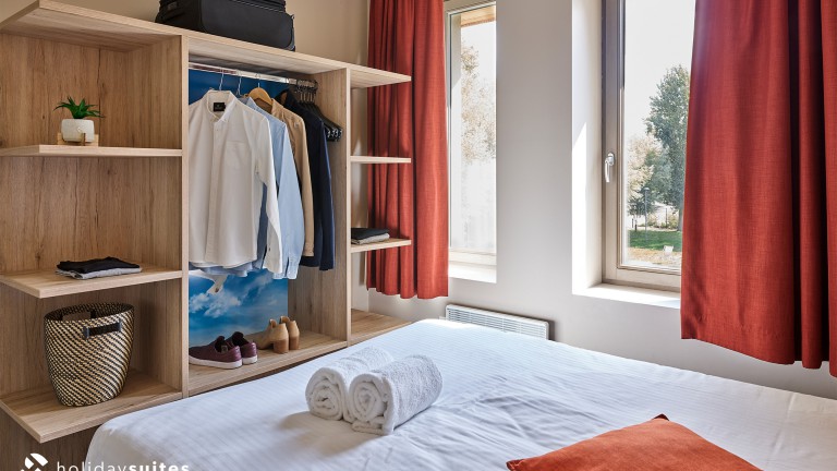 Slaapkamer - Holiday Suites Westende