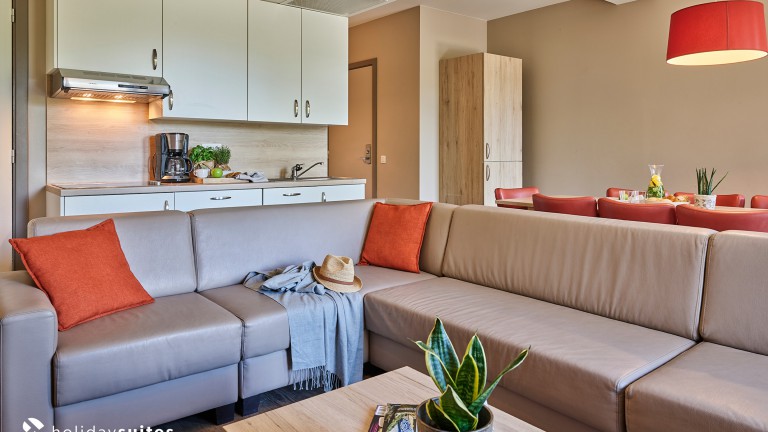 Woonkamer - Holiday Suites Westende