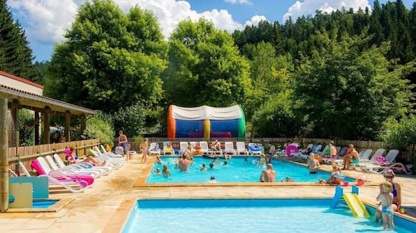 Zwembad - Villatent Camping De Vaubarlet