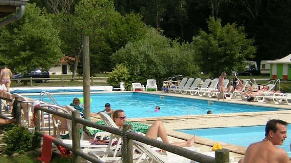 Zwembad - Villatent Camping De Vaubarlet