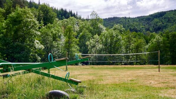 Volleybalveld - Villatent Camping De Vaubarlet