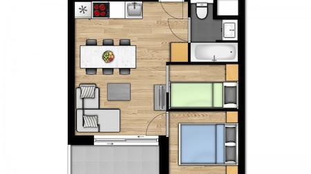 Plan - Holiday Suites Zeebrugge