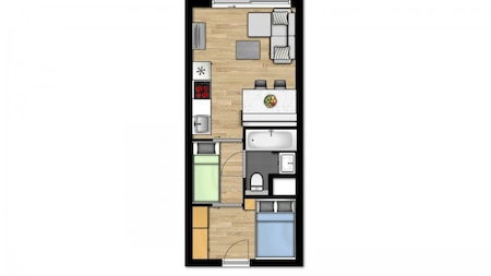 Plan - Holiday Suites Zeebrugge