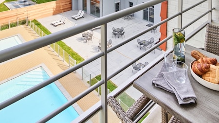 Balkon - Holiday Suites Zeebrugge