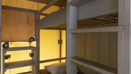 Slaapkamer - Vodatent Camping de Rammelbeek