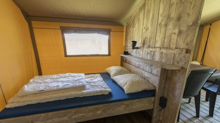Slaapkamer - Vodatent Camping de Rammelbeek